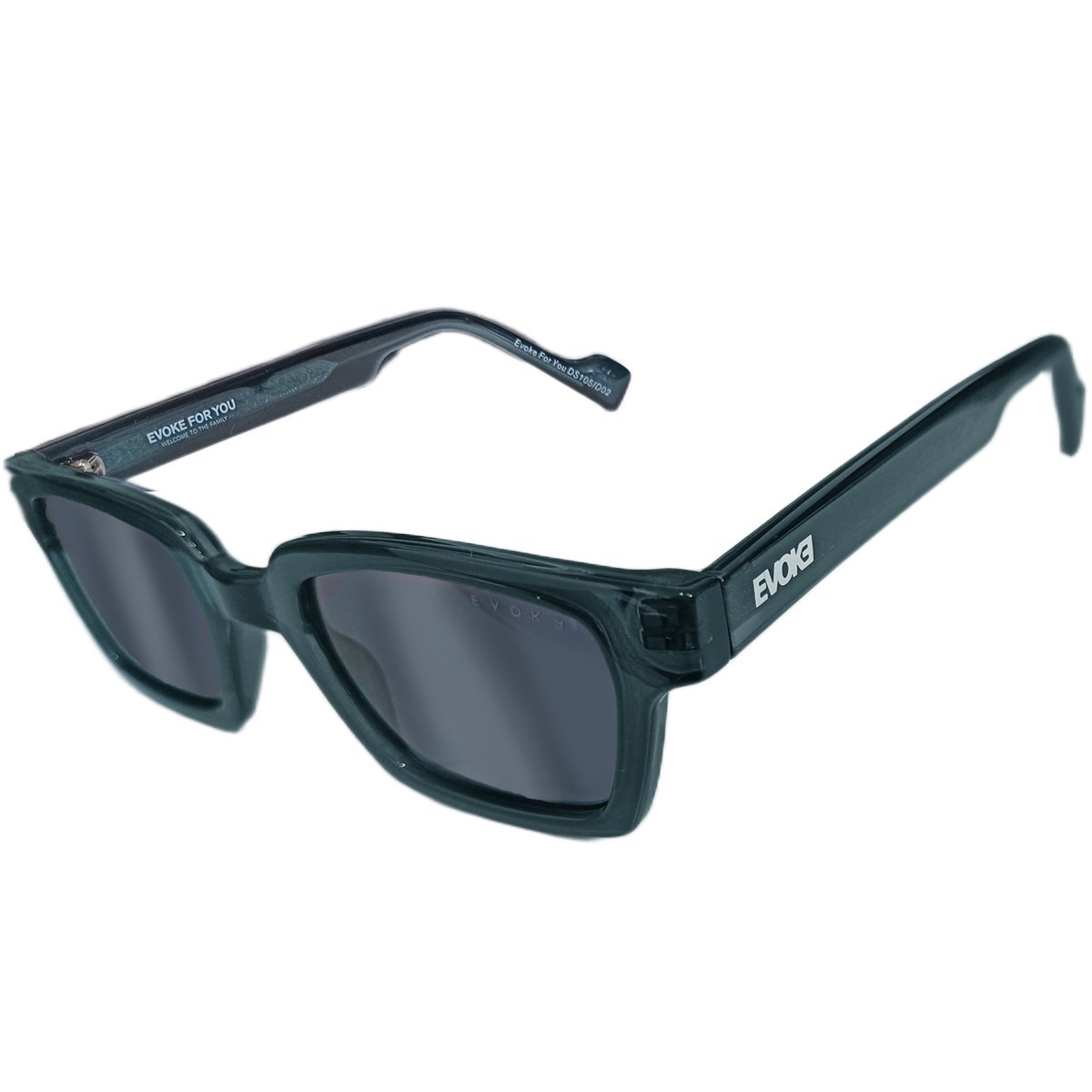Óculos Evoke For You DS105 D02 Blue Crystal/ Lente Gray
