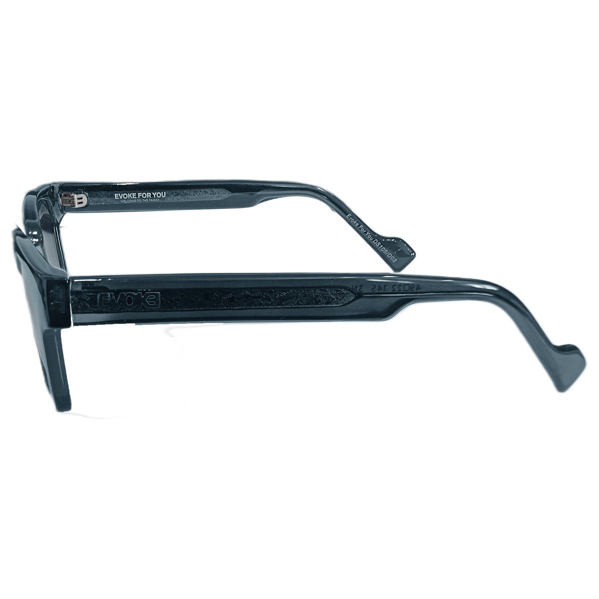 Óculos Evoke For You DS105 D02 Blue Crystal/ Lente Gray Azul 3