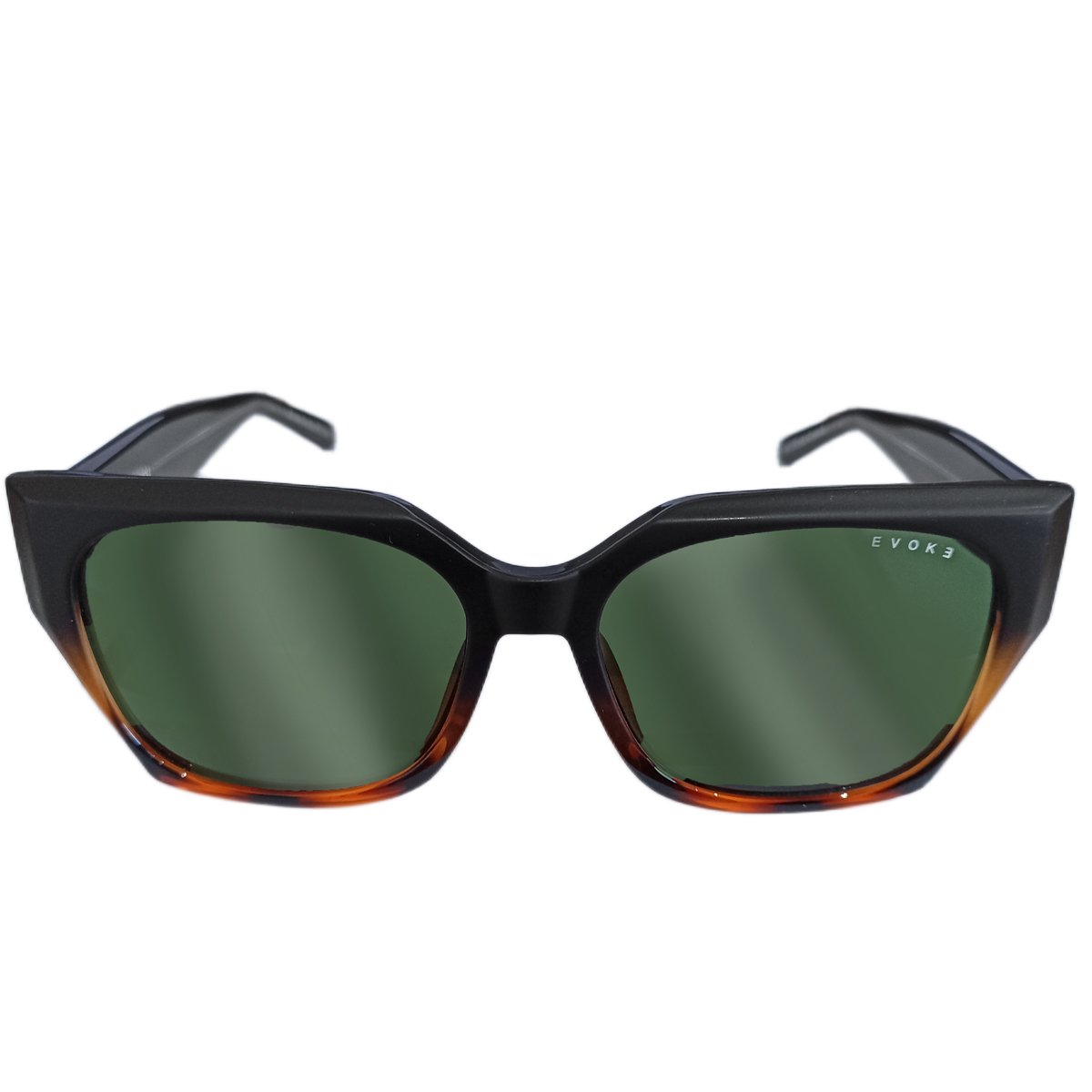 Óculos Evoke For You DS102 A21 Shine Turtle/Lente G15 Green Preto/Marrom 2