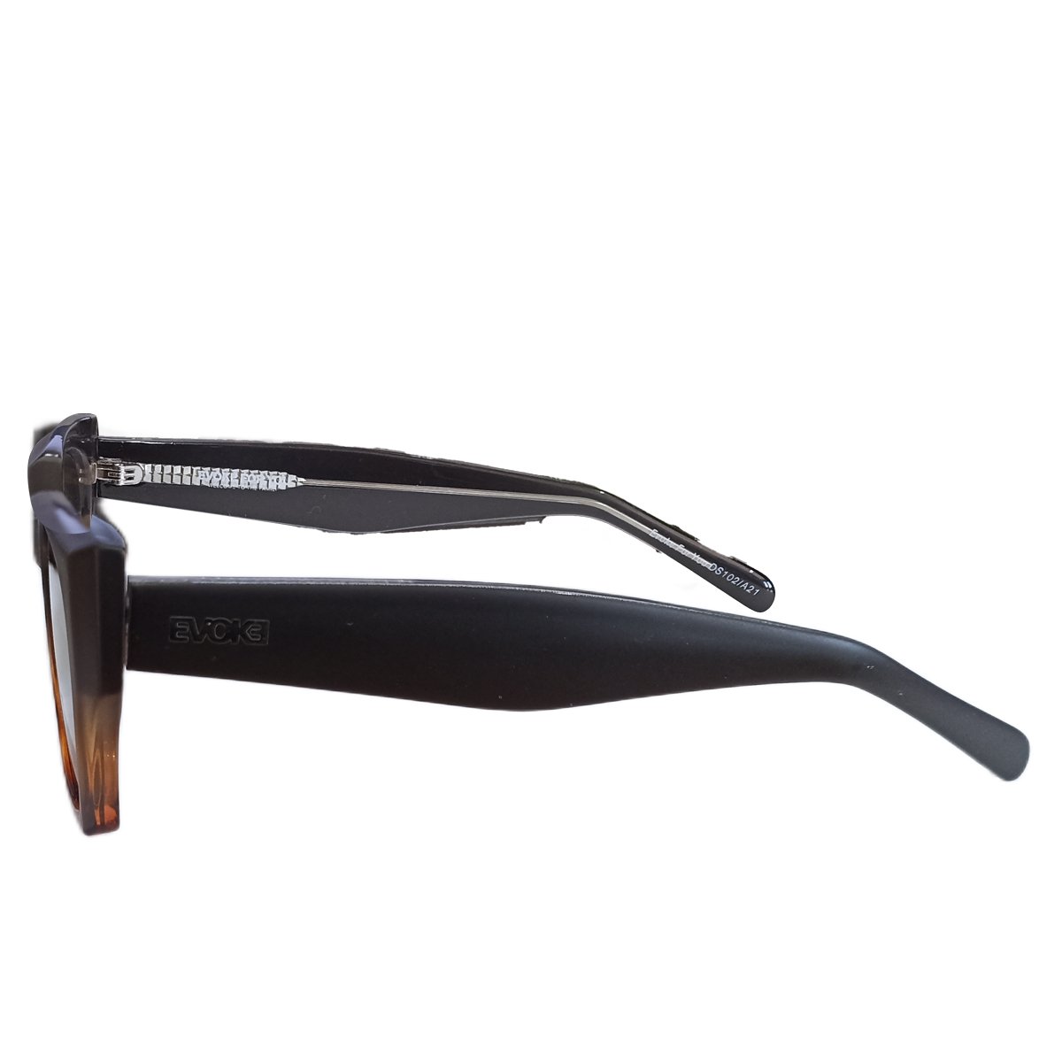 Óculos Evoke For You DS102 A21 Shine Turtle/Lente G15 Green Preto/Marrom 4