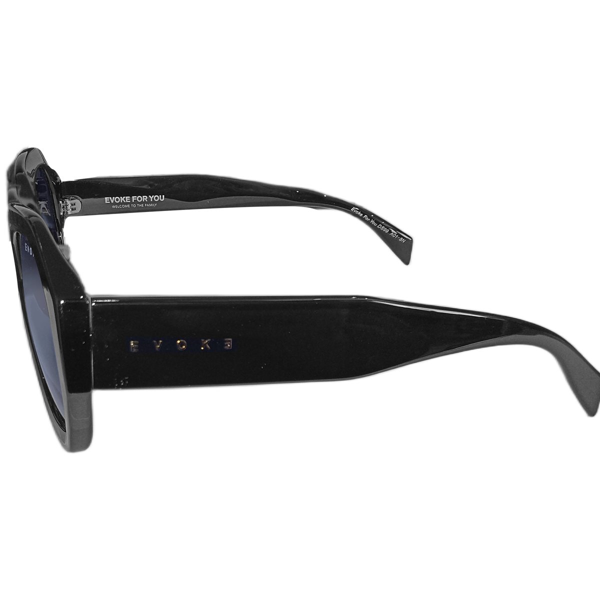 Óculos Evoke For You DS99 A01 Black Shine/Lente Gray Gradient Preto 3