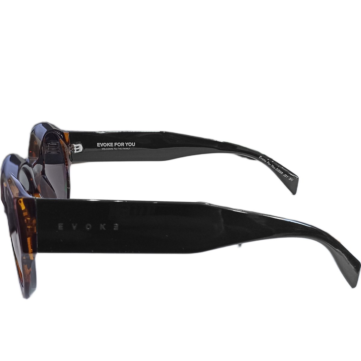 Óculos Evoke For You DS98 J21 Demi Turtle/Lente Gray Gradient Marrom 3