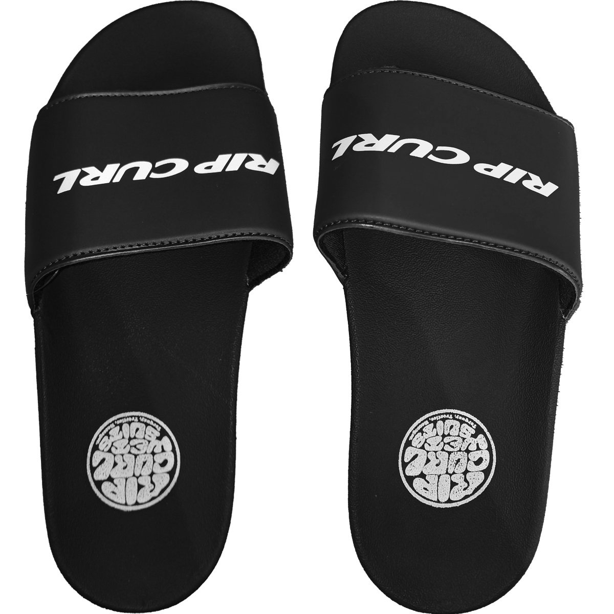 Chinelo Rip Curl Slide Icons Beach Black