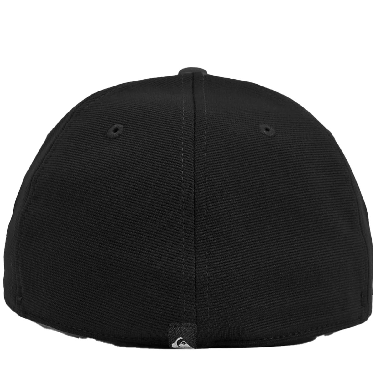 Boné Quiksilver Orange Logo Black Preto 4