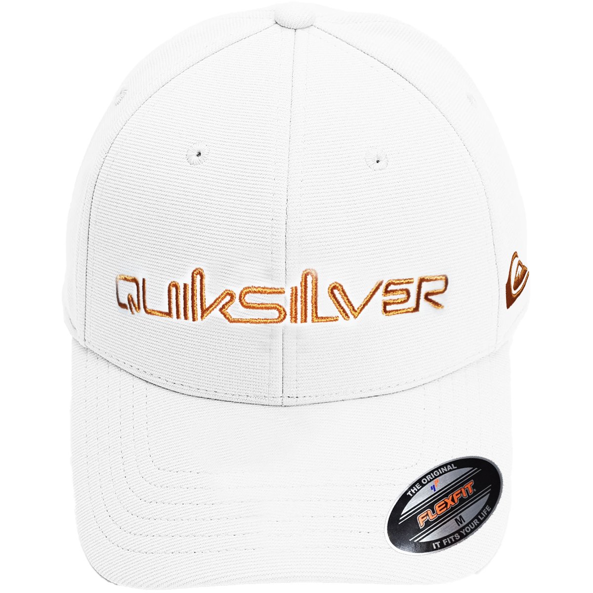Boné Quiksilver Emb Type Down Word White