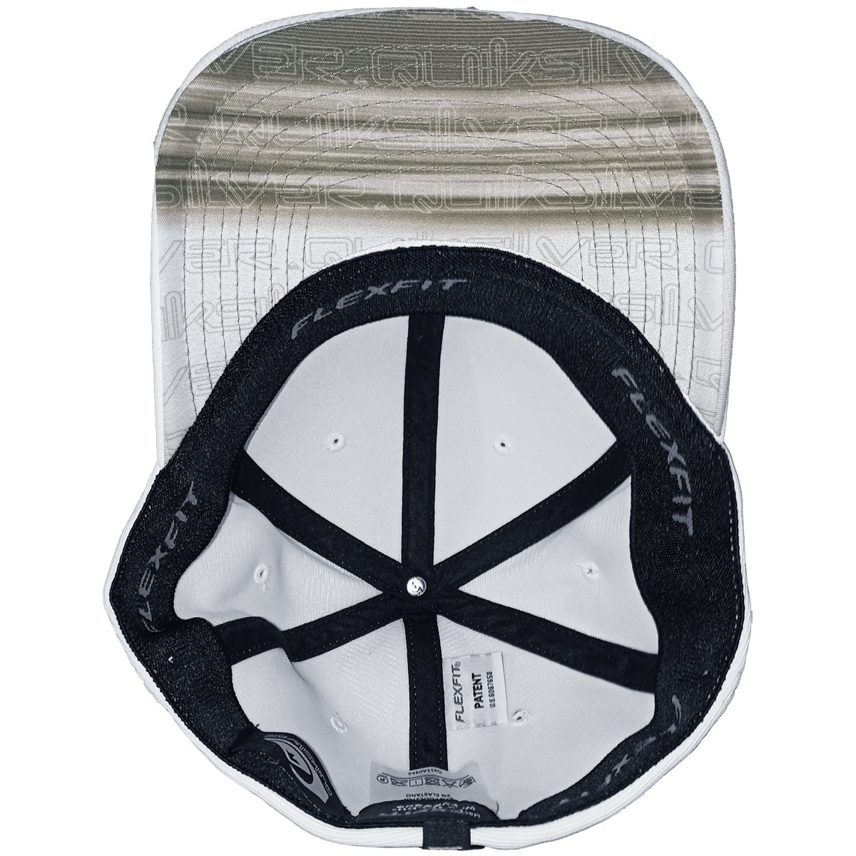 Boné Quiksilver Emb Type Down Word White Branco 4