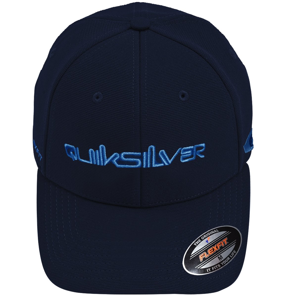 Boné Quiksilver Emb Type Down Word Navy Azul 2