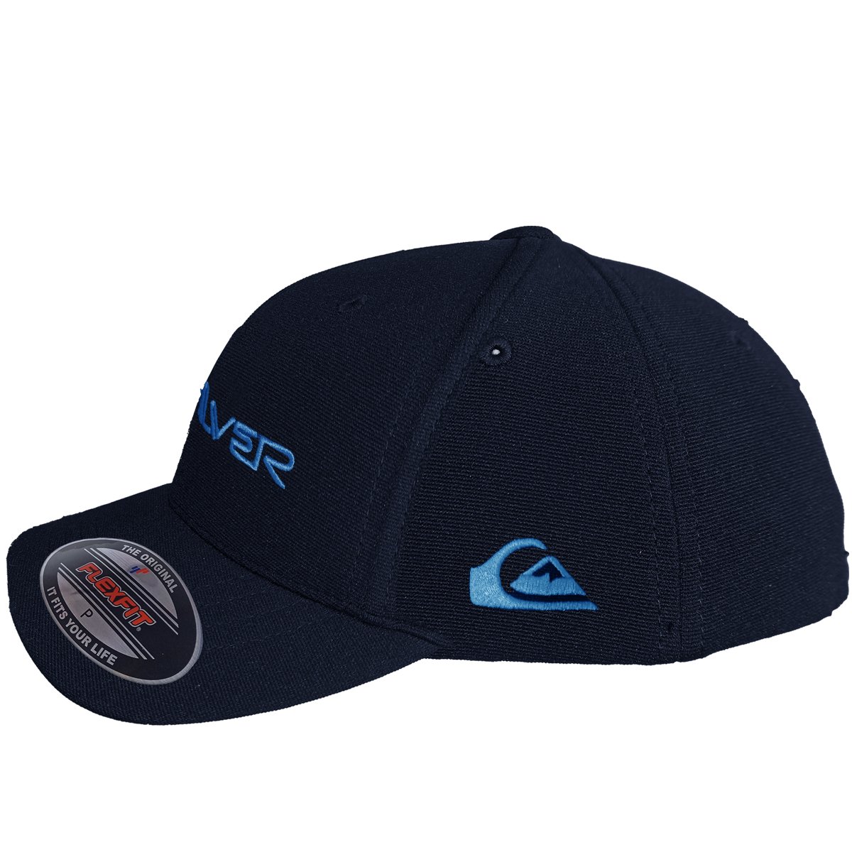 Boné Quiksilver Emb Type Down Word Navy Azul 3