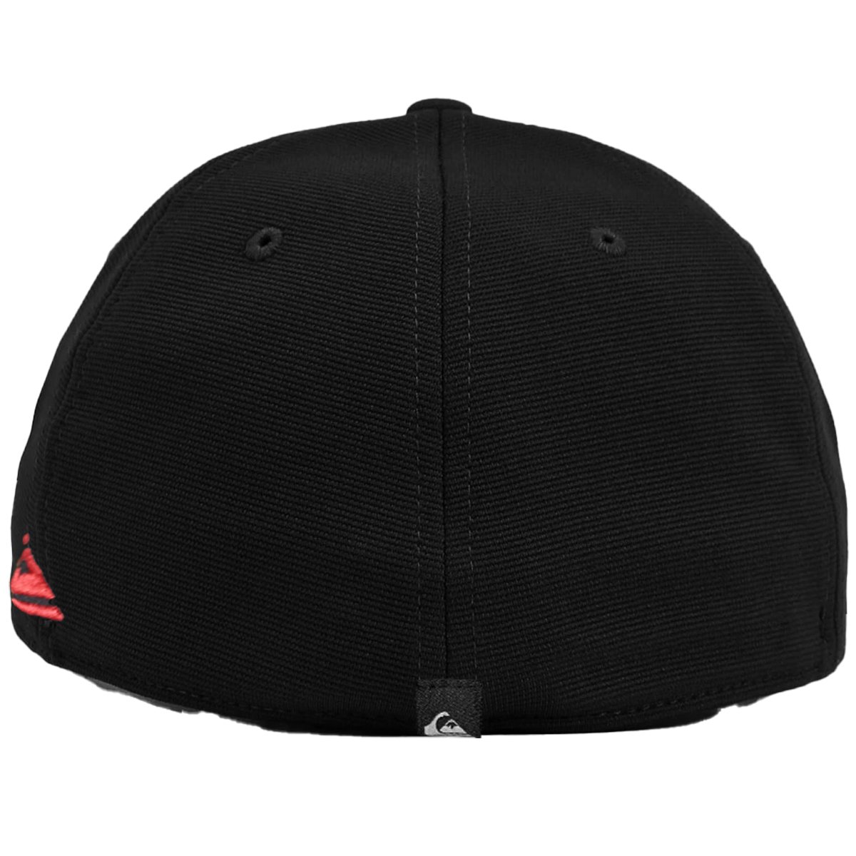 Boné Quiksilver Emb Type Down Word Black Preto 4
