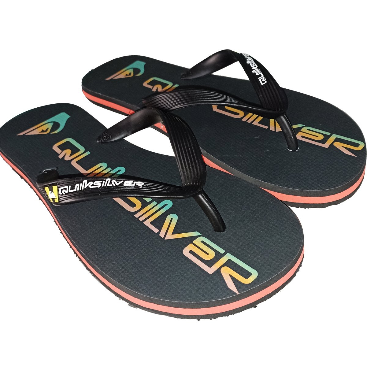 Chinelo Quiksilver Molokai New Wave Preto Preto 2