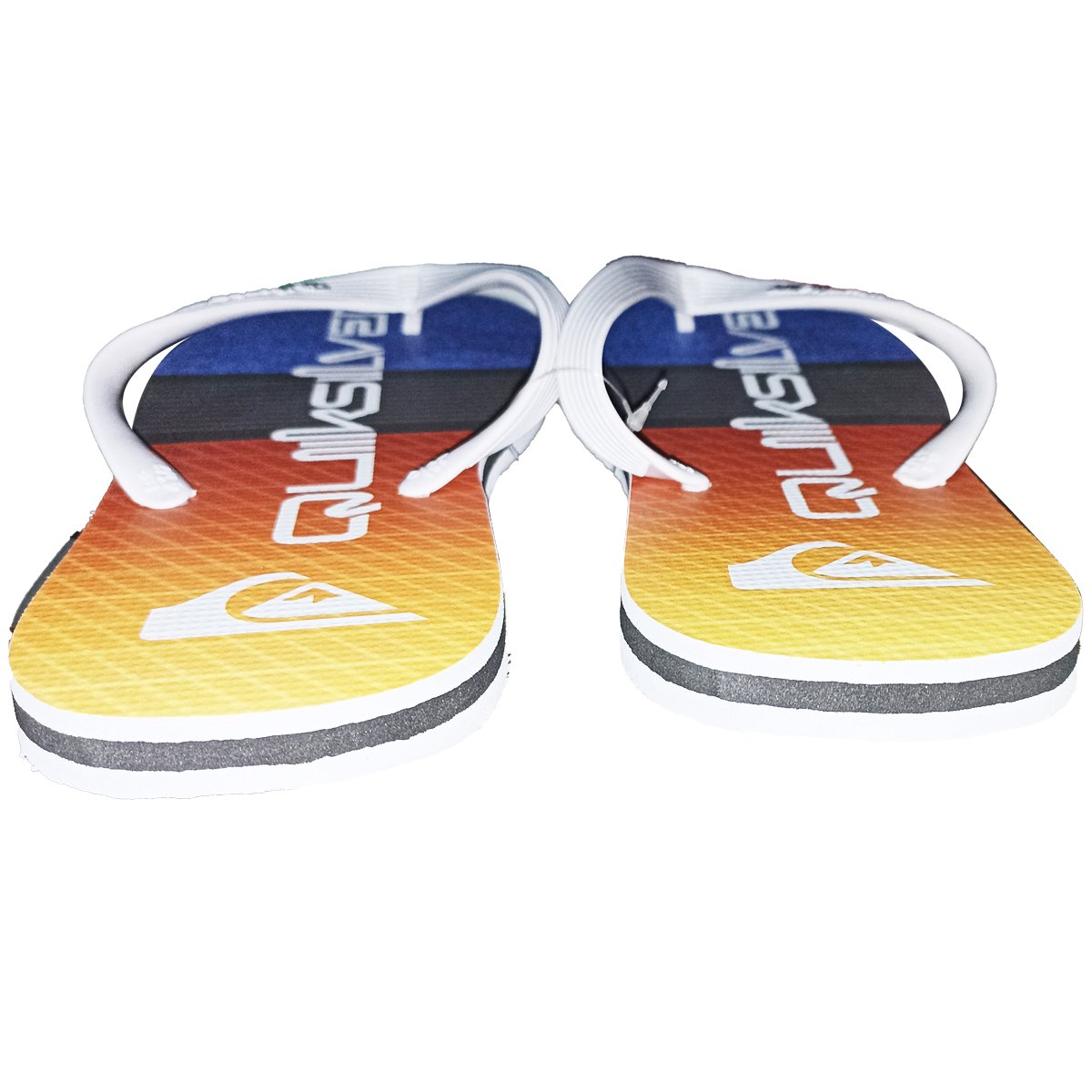 Chinelo Quiksilver Molokai Panel Stripe Laranja Laranja 4