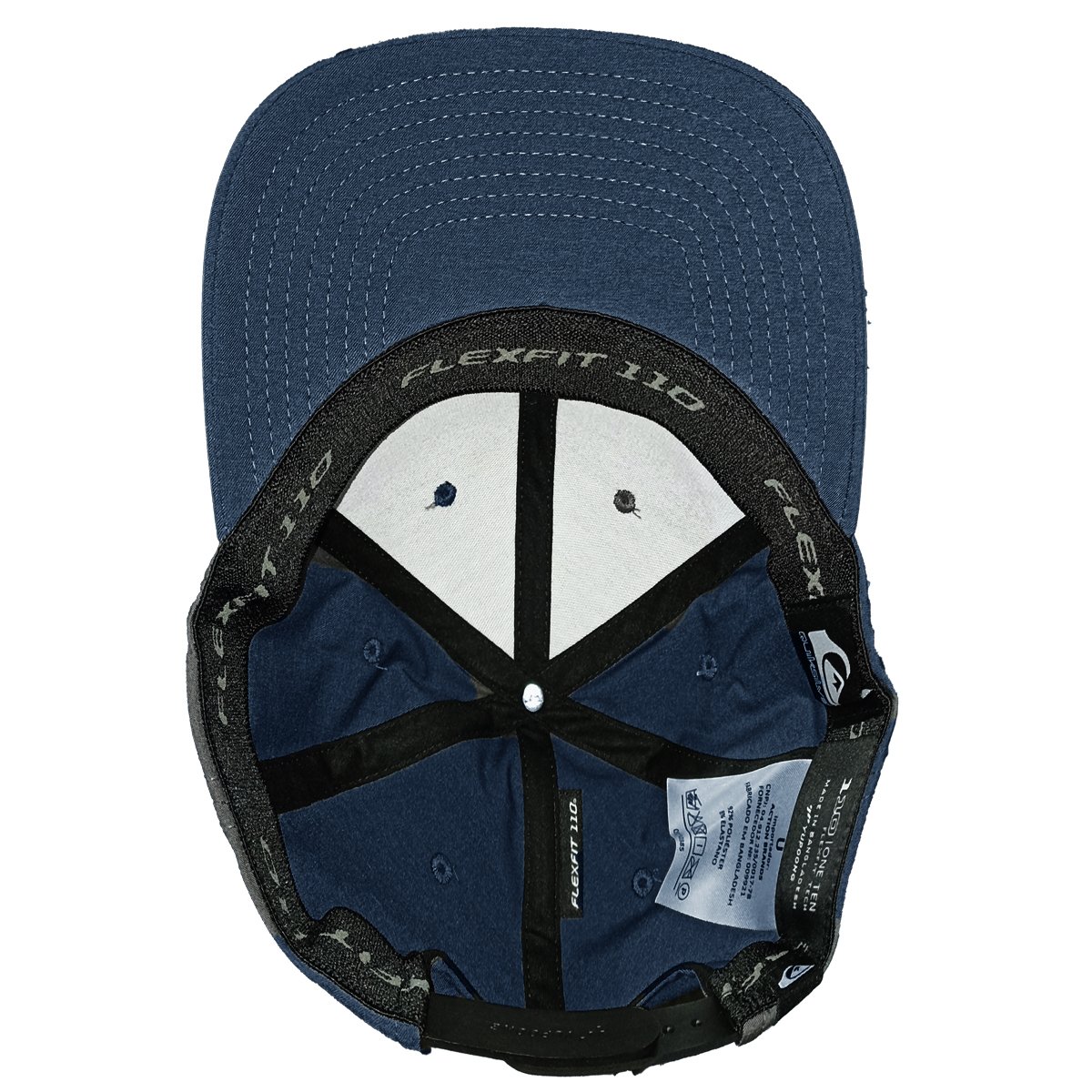 Boné Quiksilver Amped Up Twill Blue Azul 5