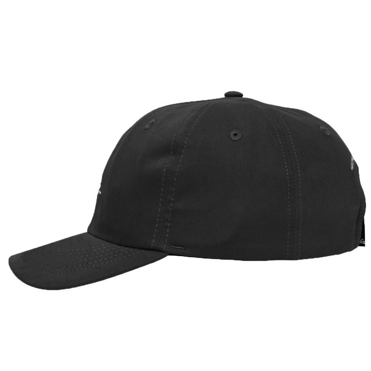 Boné Quiksilver Embroidery Preto Logo Branco Preto 3