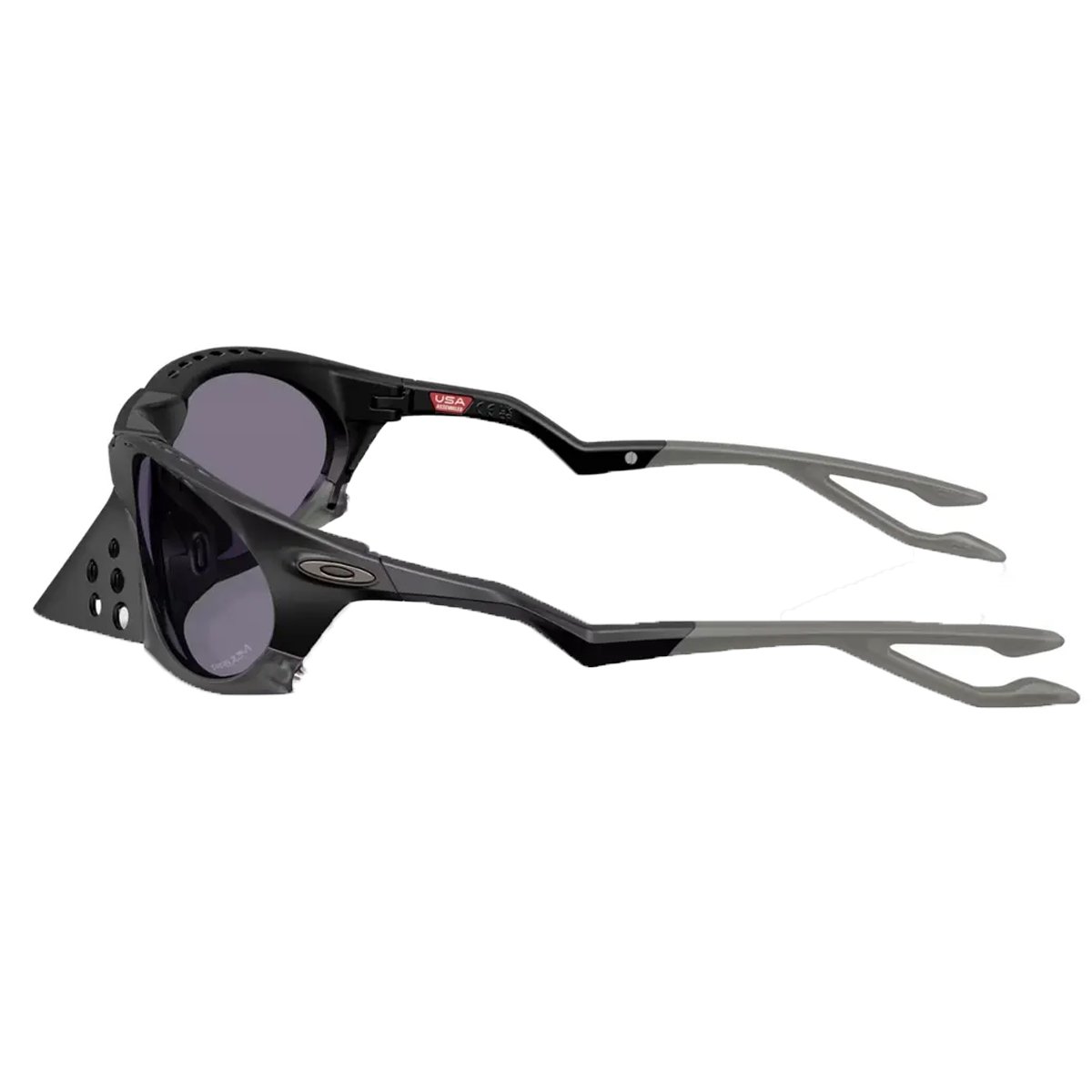 Óculos Oakley Plantaris Matte Black/ Lente Prizm Grey Preto 4