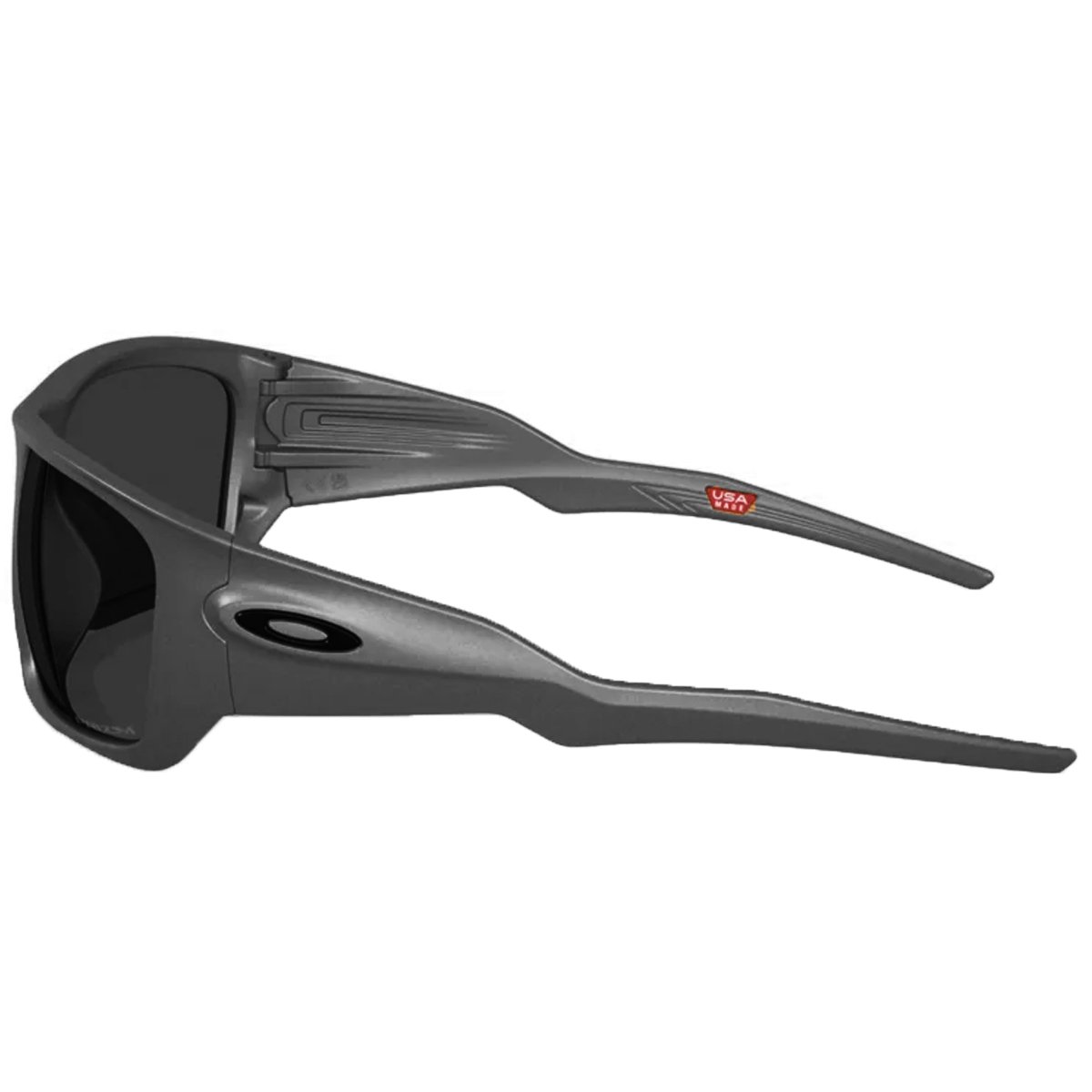 Óculos Oakley Masseter Steel/ Lente Prizm Black Cinza 3