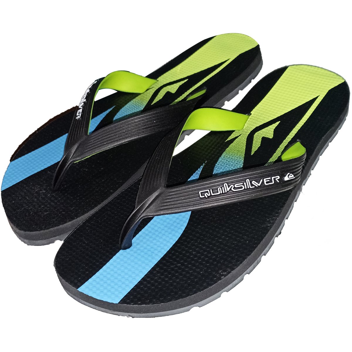 Chinelo Quiksilver Layback Rubber Holmes Preto 2