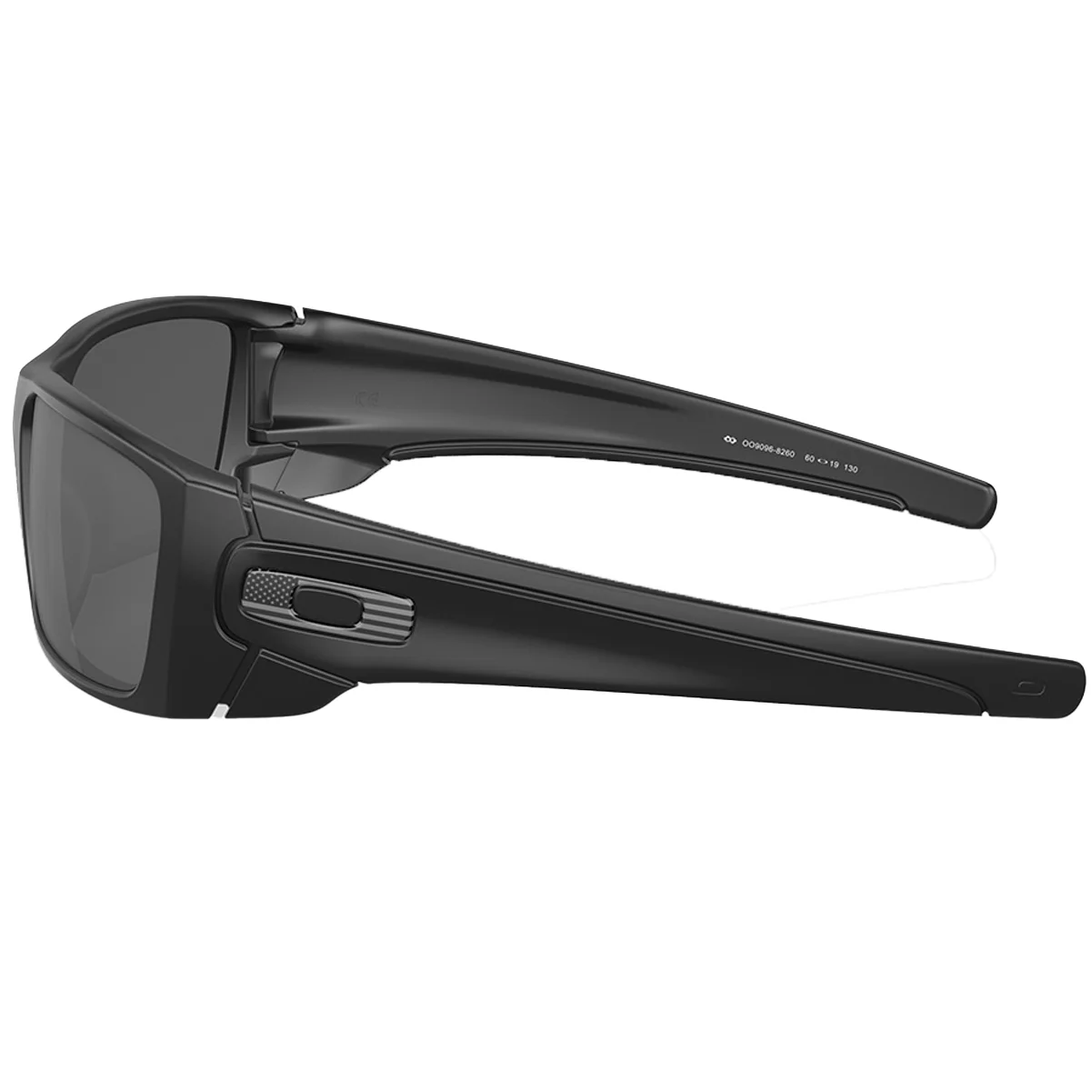 Óculos Oakley Fuel Cell Matte Black Steel Flags/Lente Black Iridium Preto 3