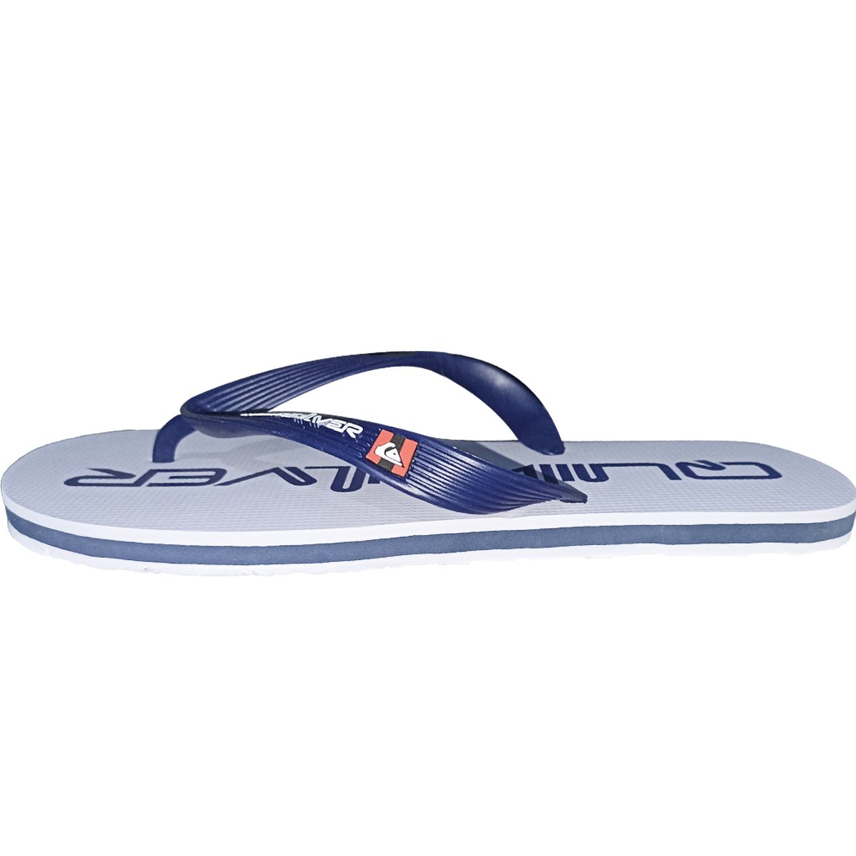 Chinelo Quiksilver Molokai New Omini Branco com Marinho Azul Marinho 3