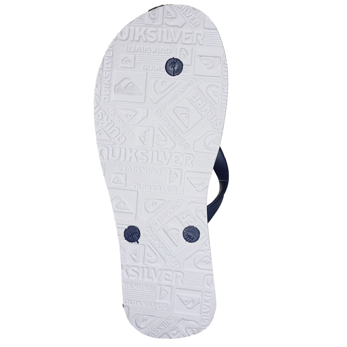 Chinelo Quiksilver Molokai New Omini Branco com Marinho Azul Marinho 5
