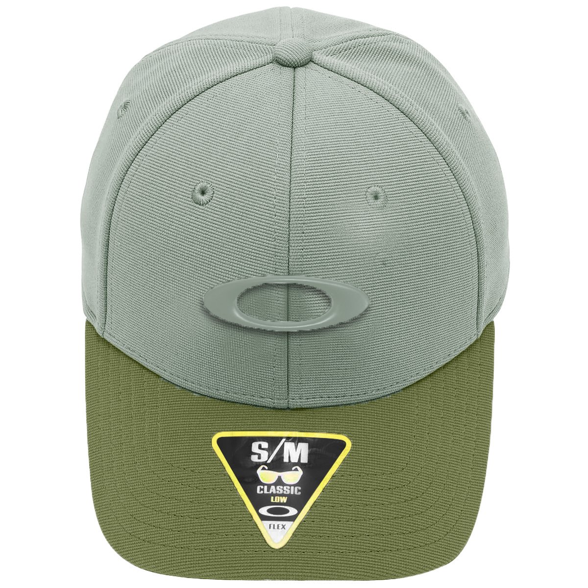 Boné Oakley Tincan Cap Boulder/ Army Cement Cinza/Verde 2