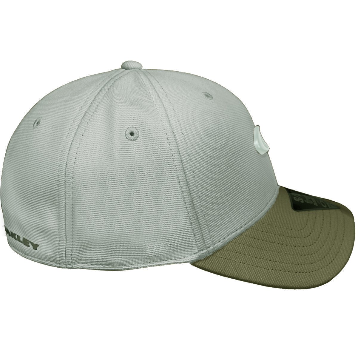 Boné Oakley Tincan Cap Boulder/ Army Cement Cinza/Verde 3