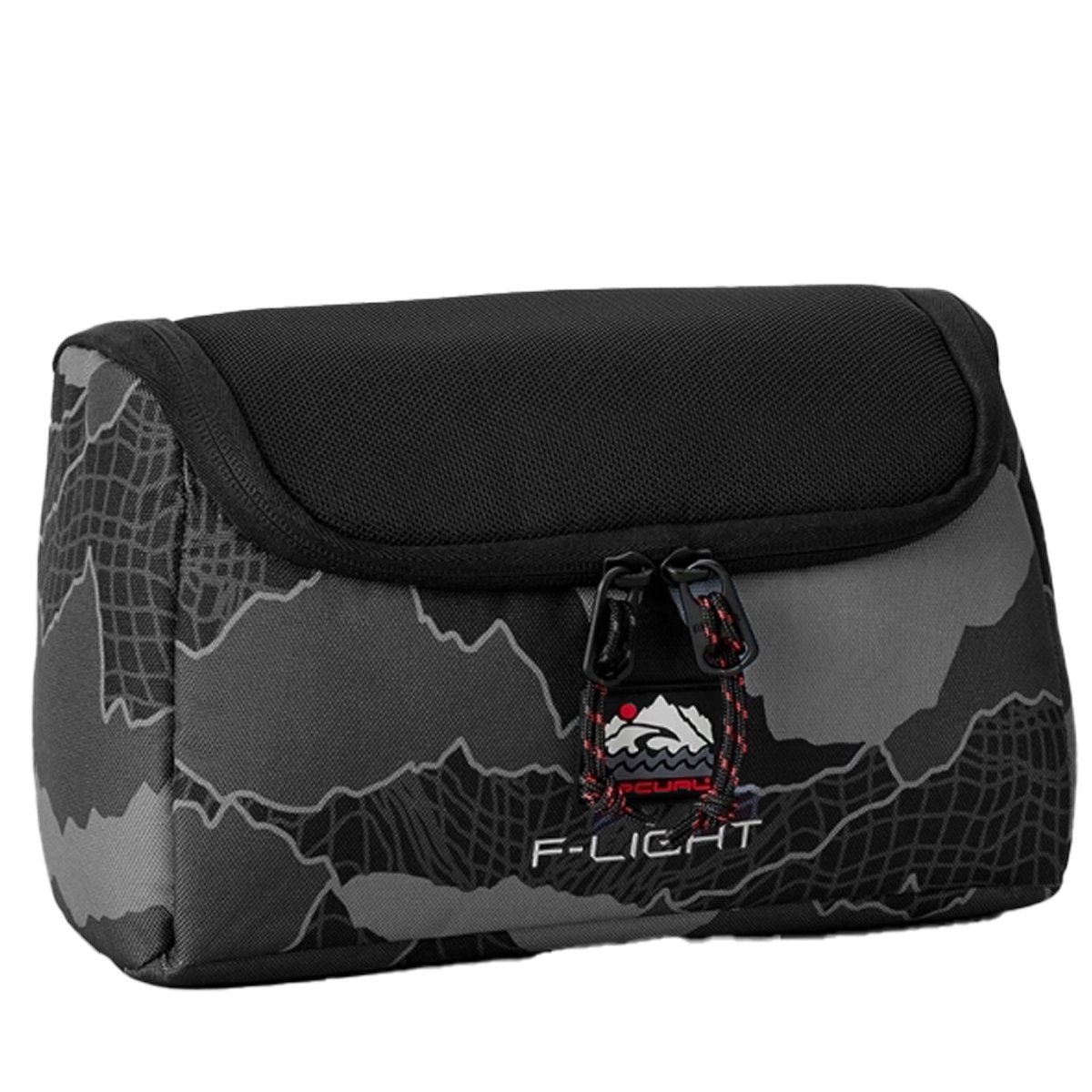 Necessaire Rip Curl F-Light Toiletry Black Grey Preto/Cinza 2
