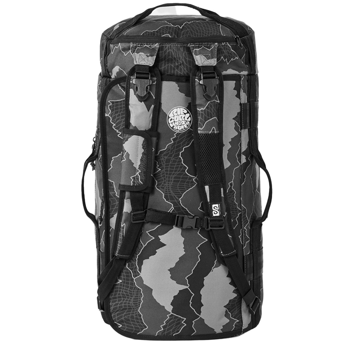 Mala Rip Curl Search Duffle 45L Camo Black Grey Preto 4