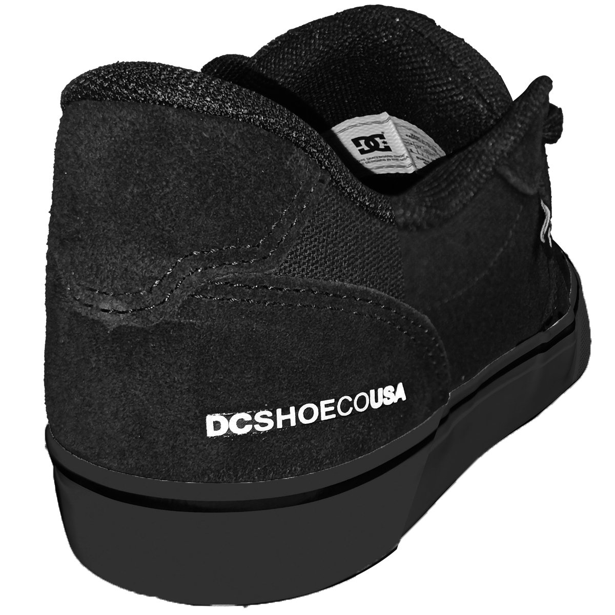 Ténis DC Shoes Anvil Blast Black Black – Resistência, Estilo Skateboard e Durabilidade Preto 4