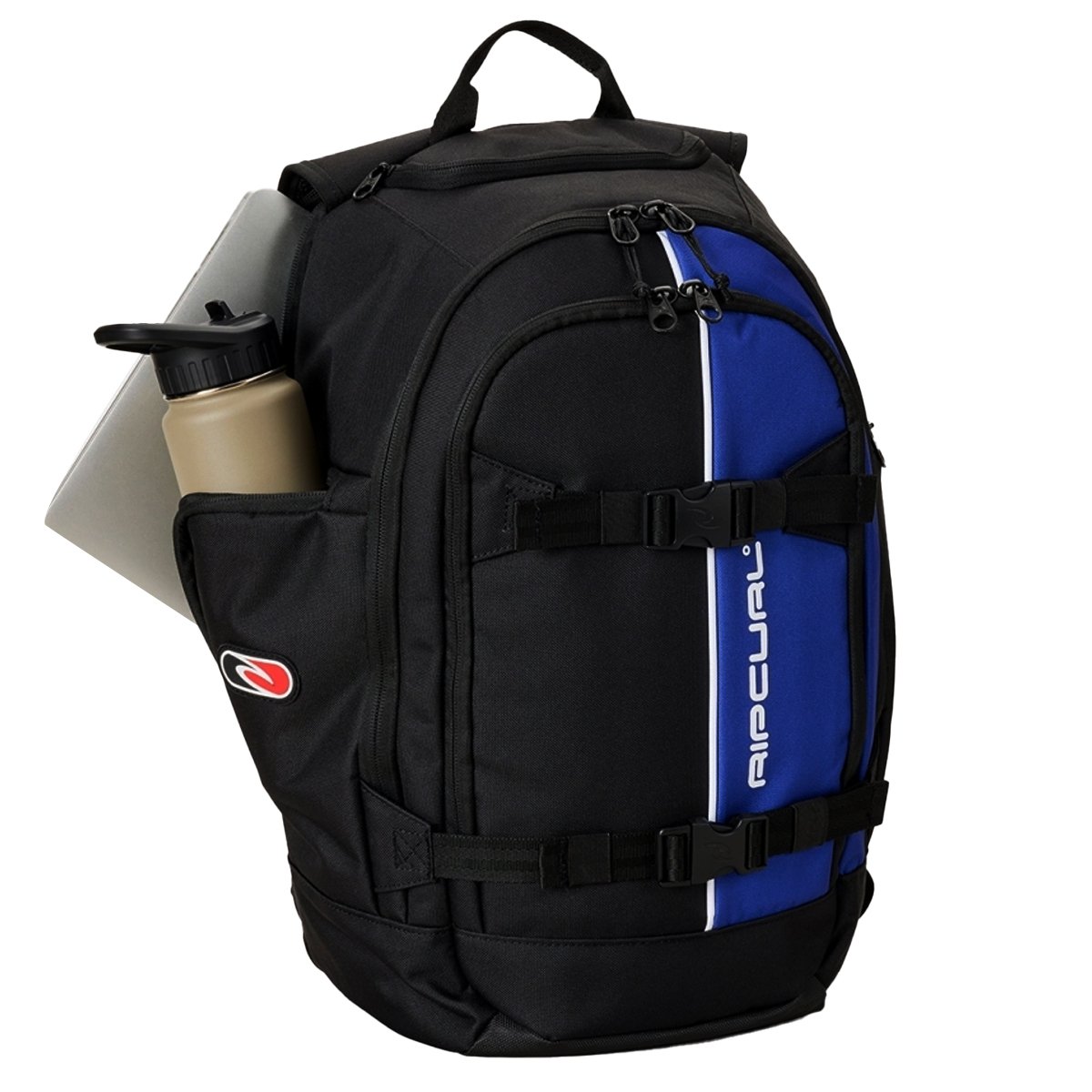 Mochila Rip Curl Posse SK8 33L Split Peak - Original com Porta Skate Azul 4