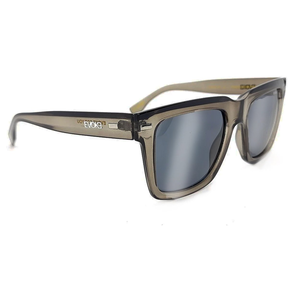 Óculos Evoke For You DS90 E02 Crystal Black/ Lente Gray