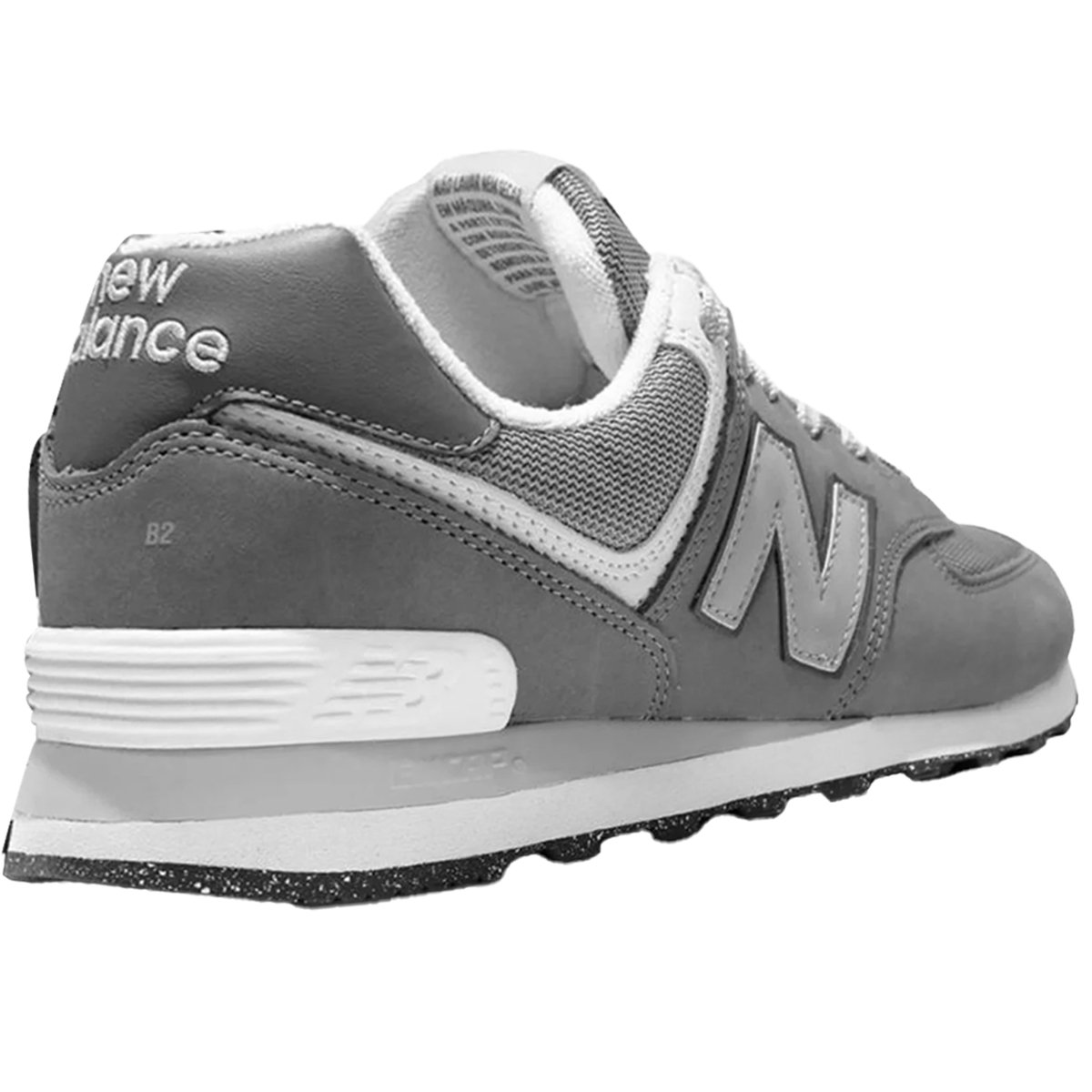 Tênis New Balance 574 v2 Cinza Taupe Casual e Original Cinza 4