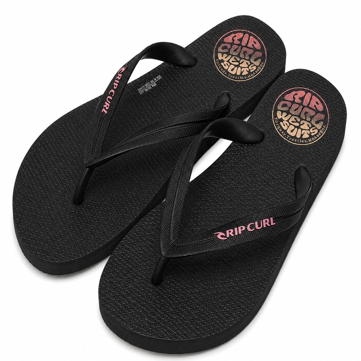 Chinelo Rip Curl Icons of Surf Black – Conforto, Durabilidade e Estilo Surfwear Preto 2