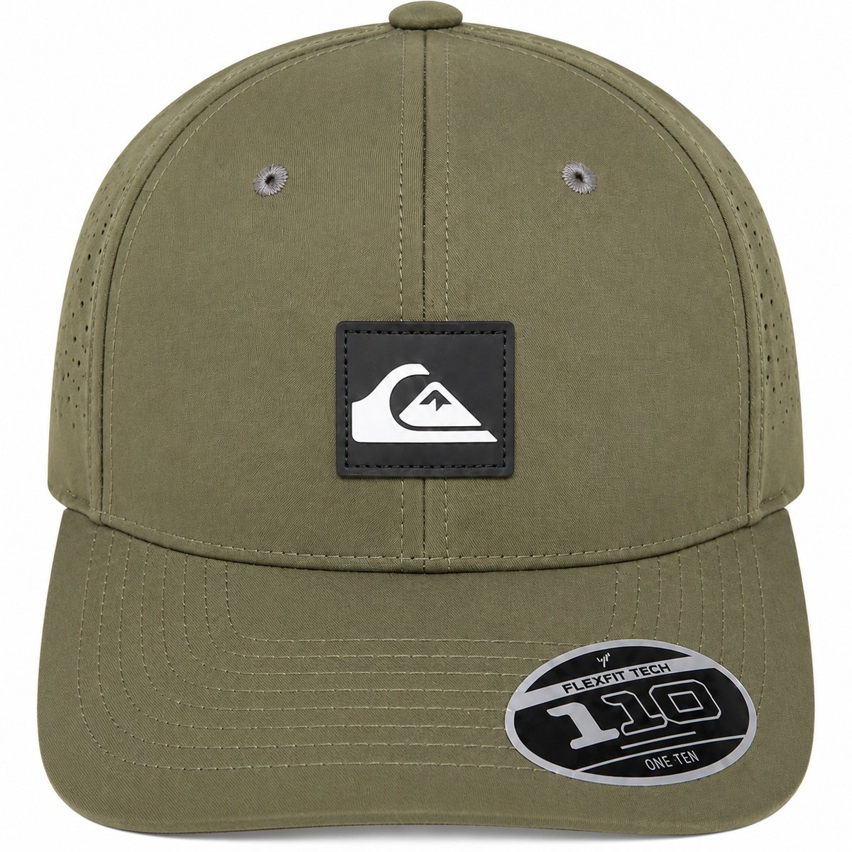 Boné Quiksilver Adapted Four Leaf Clover – Estilo Exclusivo e Ajuste Anatômico Verde 2