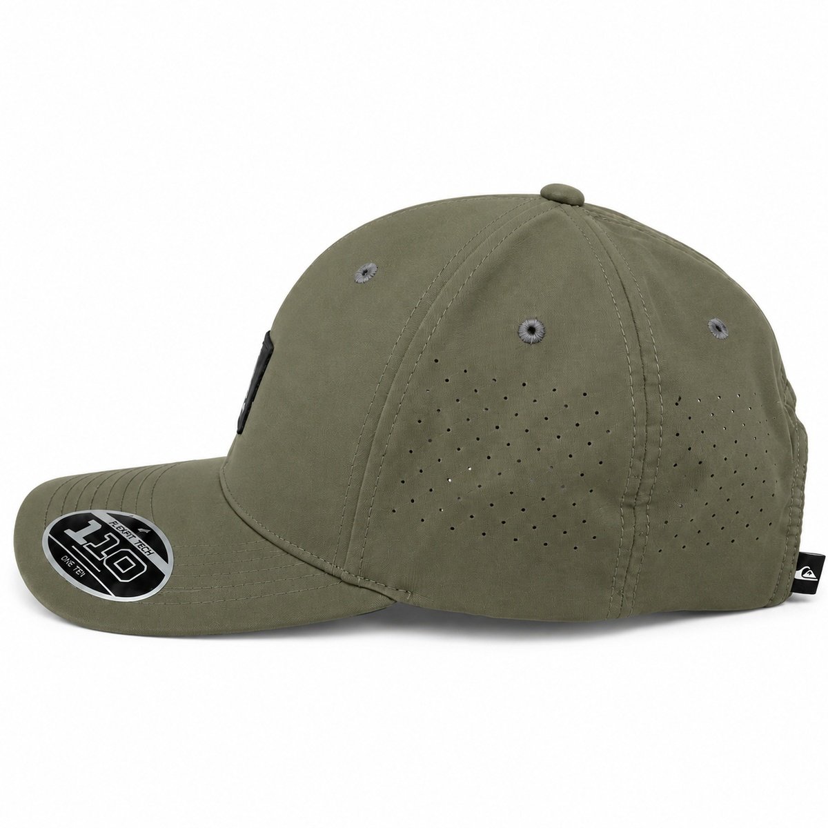 Boné Quiksilver Adapted Four Leaf Clover – Estilo Exclusivo e Ajuste Anatômico Verde 3