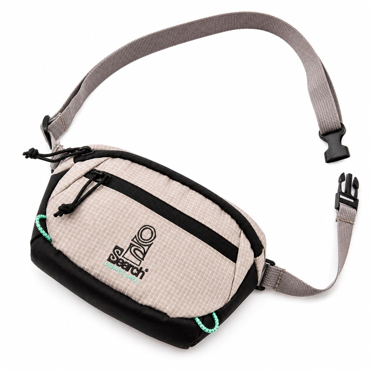 Pochete Rip Curl Overland Waistbag Search Stone – Durabilidade e Performance Técnica Bege 3