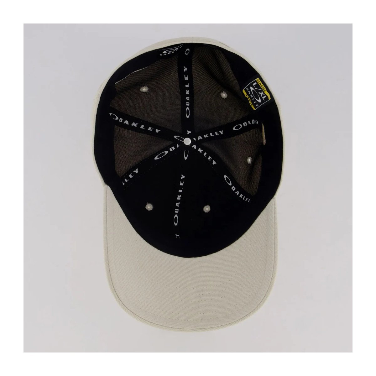 Boné Oakley Tincan Cap Mist Pebble – Estilo e Design Premium Bege 4