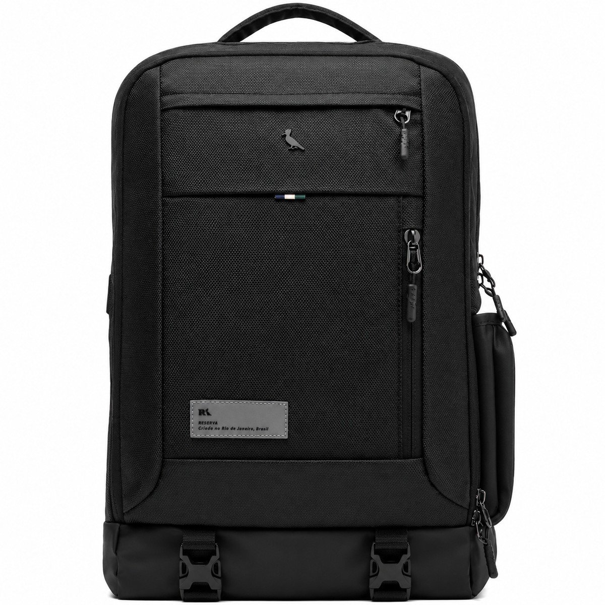 Mochila Reserva Bold Preta – Estilo Urbano, Organização e Durabilidade Premium Preto 2
