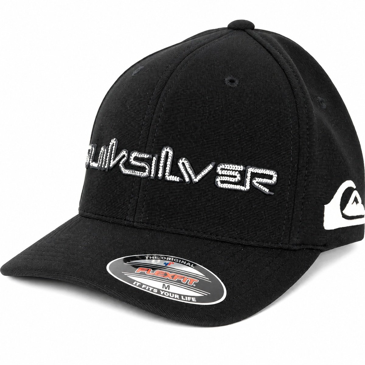 Boné Quiksilver Emb Chain Tribal Tag Preto – Design Tribal, Atitude e Estilo Clássico