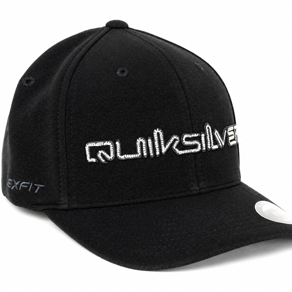 Boné Quiksilver Emb Chain Tribal Tag Preto – Design Tribal, Atitude e Estilo Clássico Preto 2