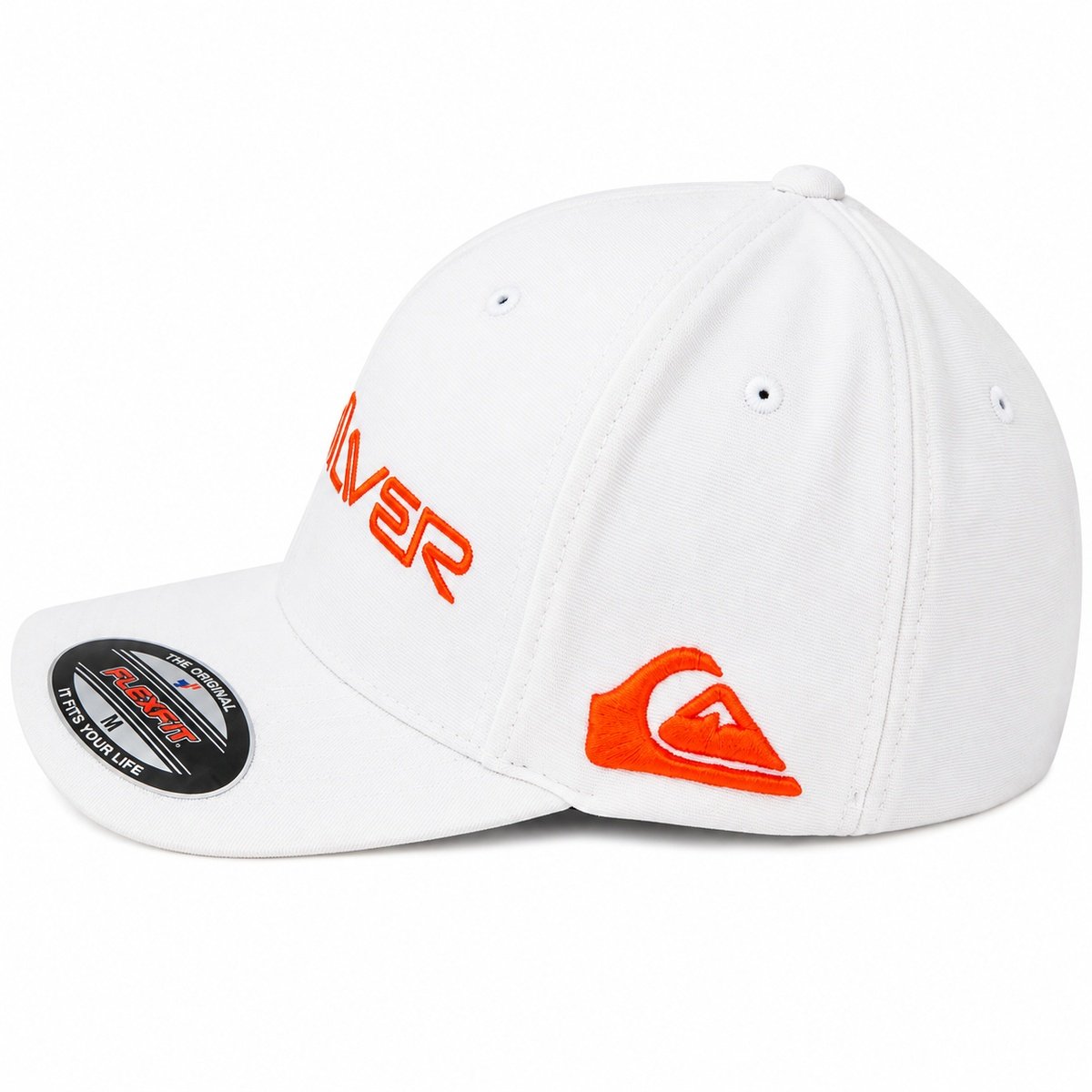 Boné Quiksilver Emb Type Momentum Branco – Design Dinâmico e Estilo Surfwear Branco 3