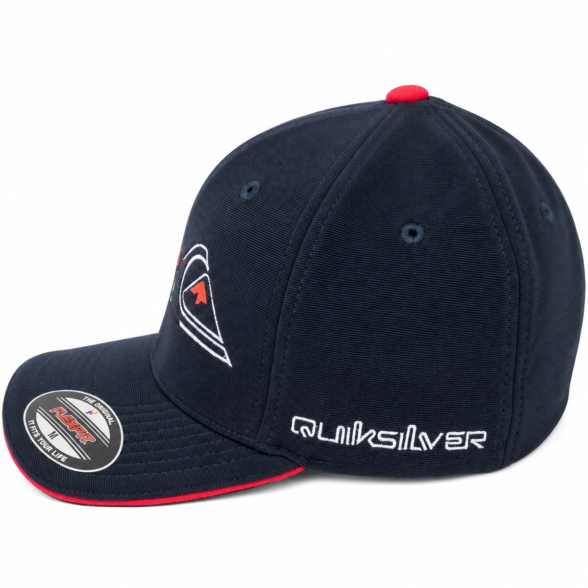 Boné Quiksilver Emb Three Logo Marinho – Elegância e Design Autêntico Azul 3