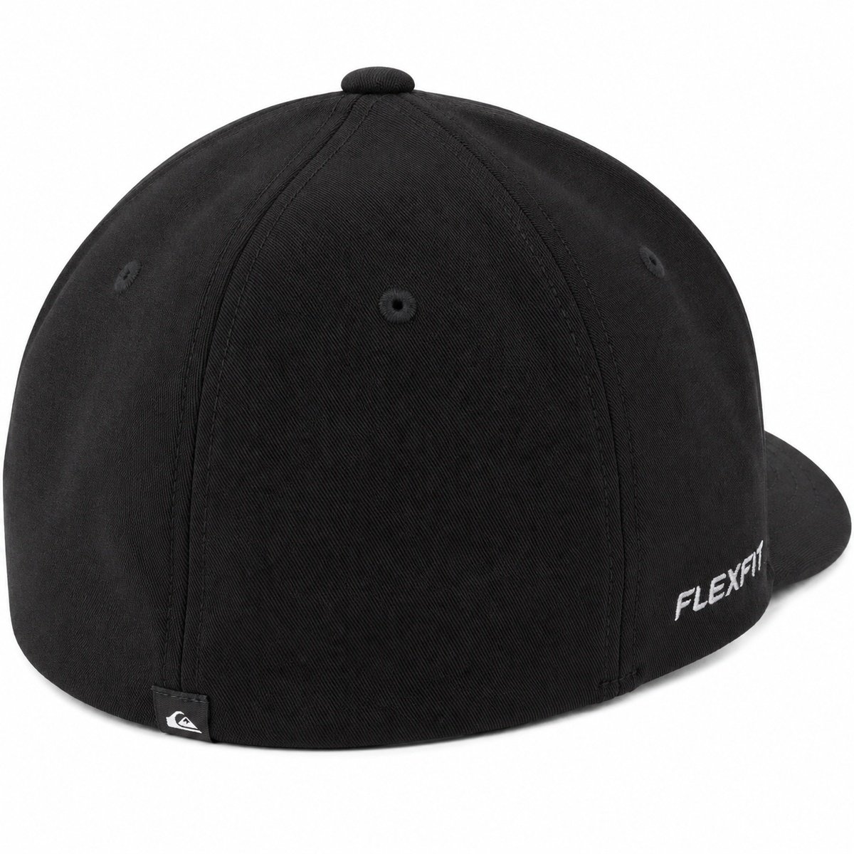 Boné Quiksilver Hologram Square Logo Preto – Design Futurista, Atitude Urbana e Estilo Exclusivo Preto 4