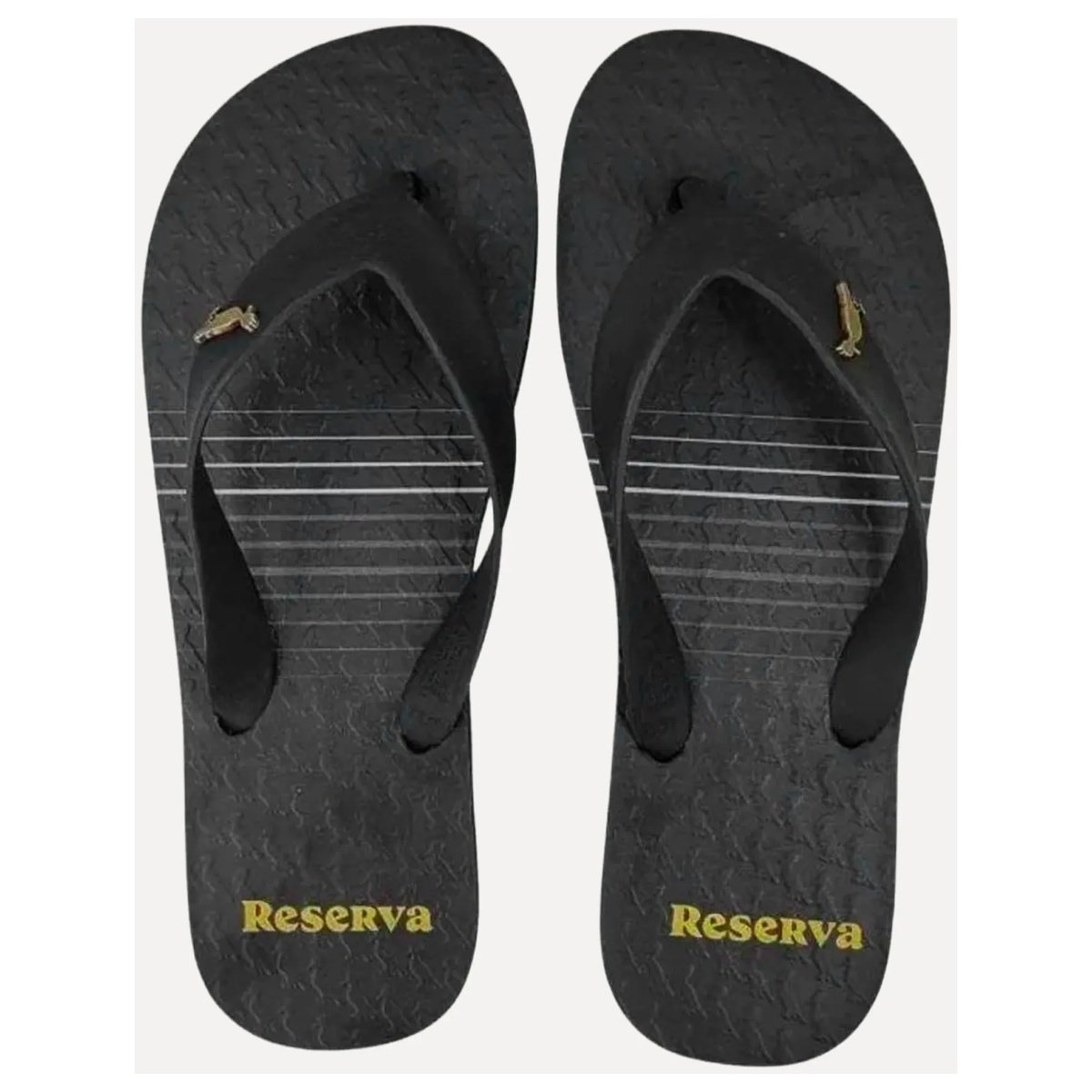 Chinelo Reserva Horizonte Preto – Conforto e Estilo Casual