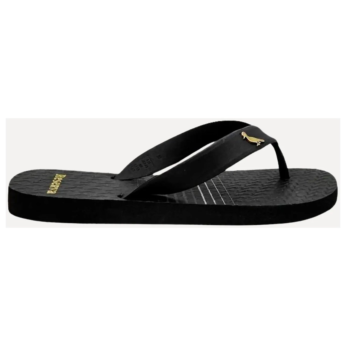 Chinelo Reserva Horizonte Preto – Conforto e Estilo Casual Preto 2