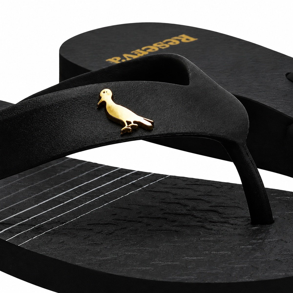 Chinelo Reserva Horizonte Preto – Conforto e Estilo Casual Preto 4
