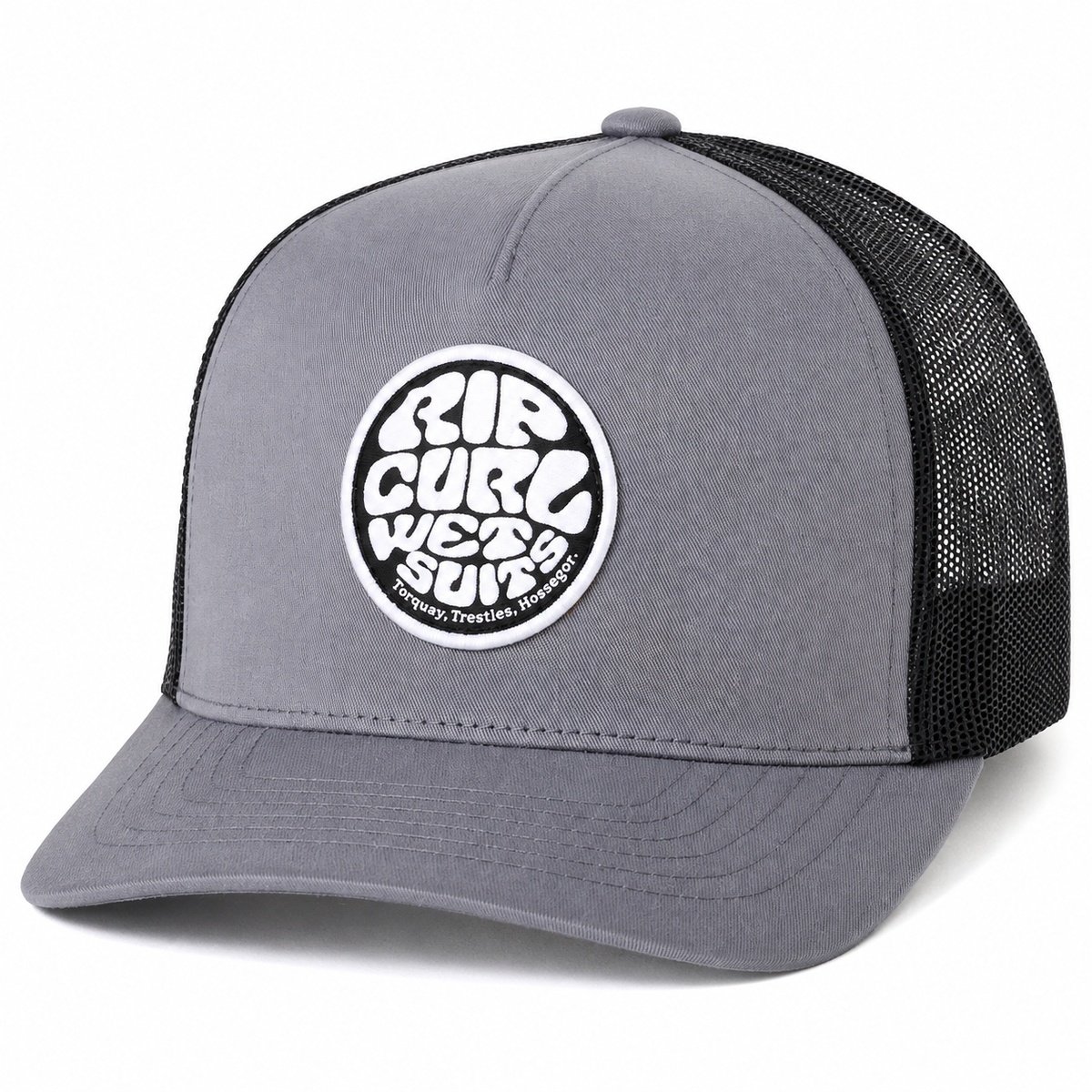 Boné Rip Curl Wetsuit Icon Trucker Black Grey