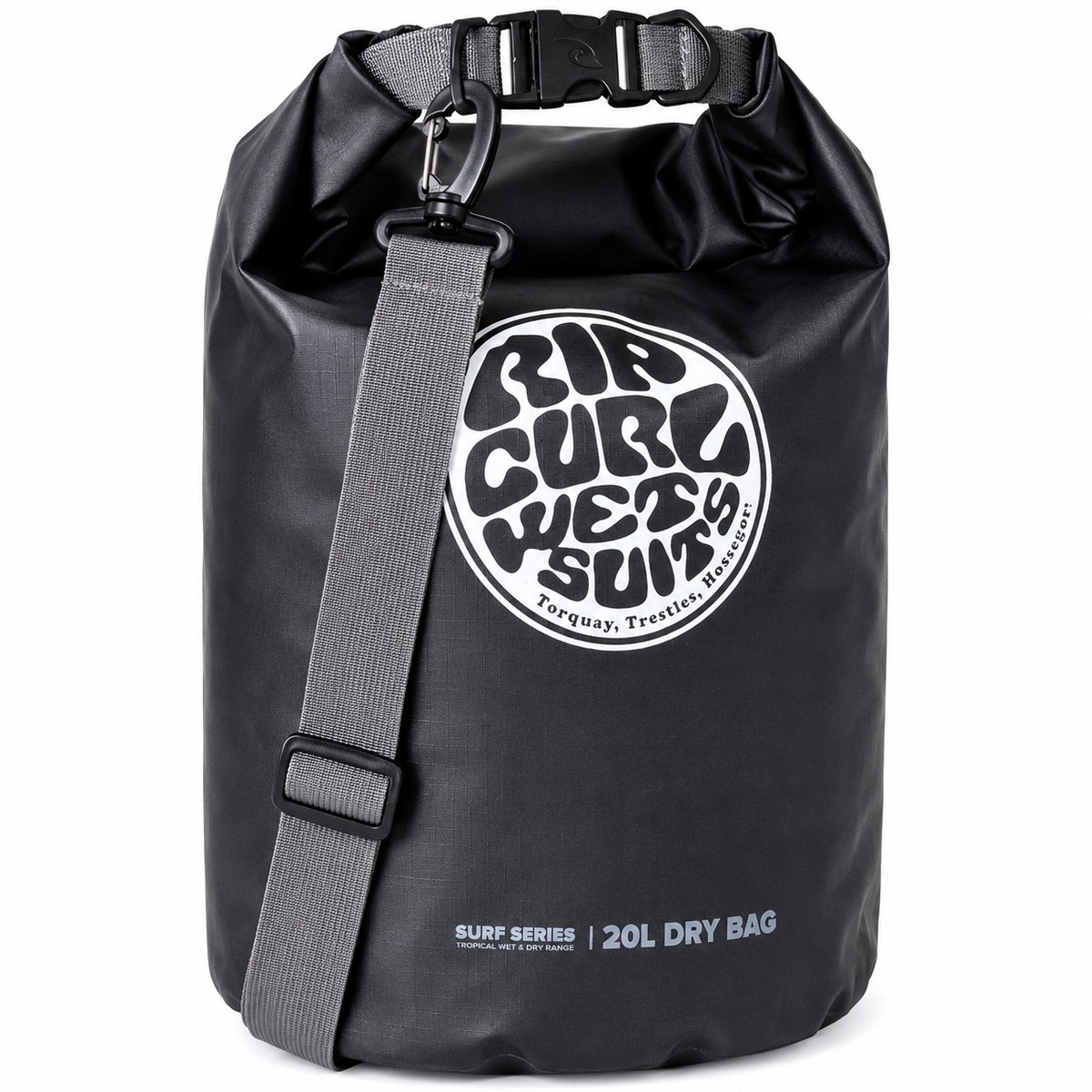 Mochila Rip Curl Surf Series Barrel Bag 20L Black Grey Importada – Impermeabilidade, Alta Performance e Durabilidade