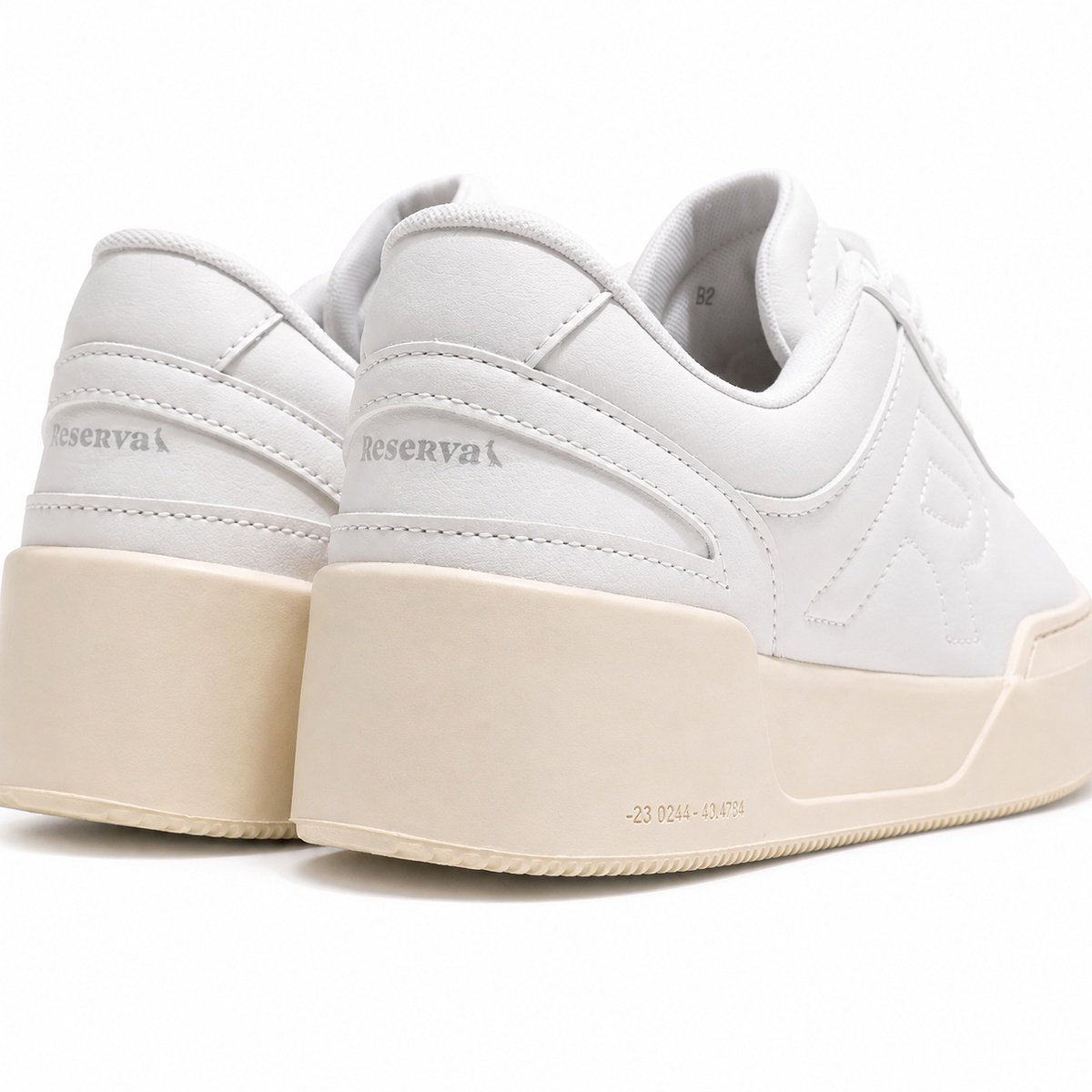 Tênis Reserva R.U.A Branco – Estilo Urbano, Conforto Premium e Versatilidade Atemporal Branco 5