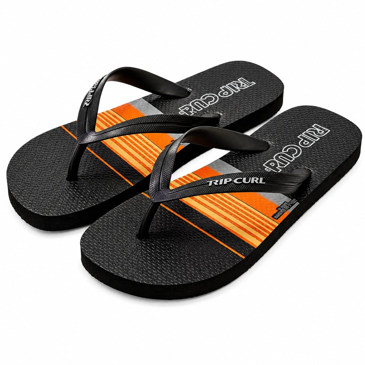 Chinelo Rip Curl Daybreaker Black Orange – Conforto, Estilo e Lazer Preto 2