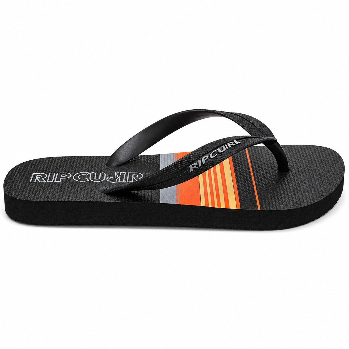 Chinelo Rip Curl Daybreaker Black Orange – Conforto, Estilo e Lazer Preto 3